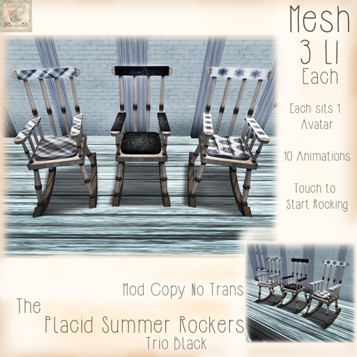~ASW~ The Placid Summer Rockers~Green