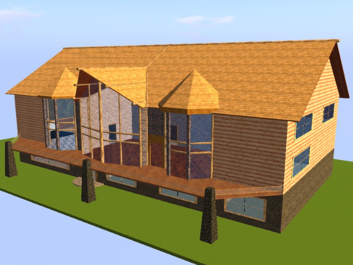 11 Bedroom Log Cabin