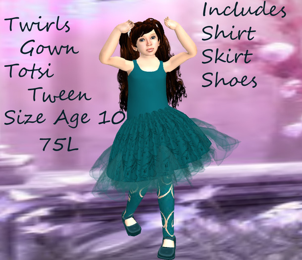 Twirls Gown