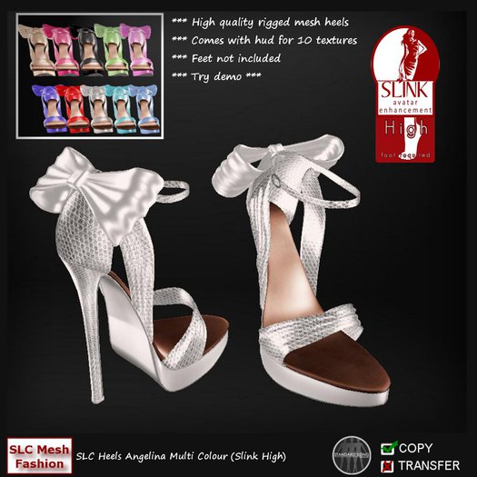SLC Heels Angelina Multi Colour (Slink High) 