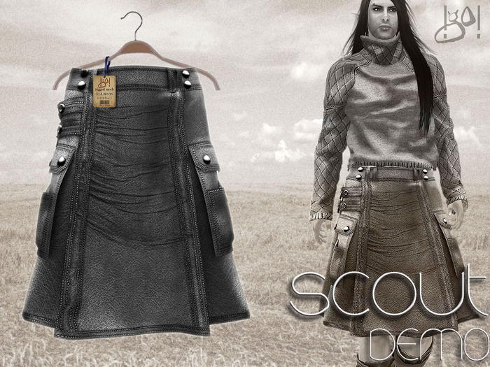 !gO! Boy Scout kilt - DEMO