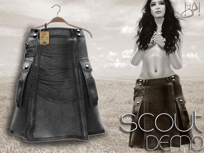 !gO! Girl Scout kilt - DEMO