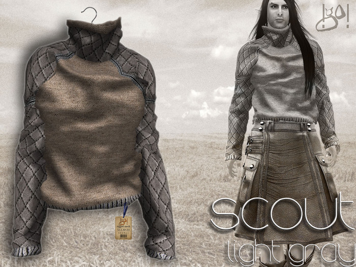!gO! Boy Scout blouse - Light Brown