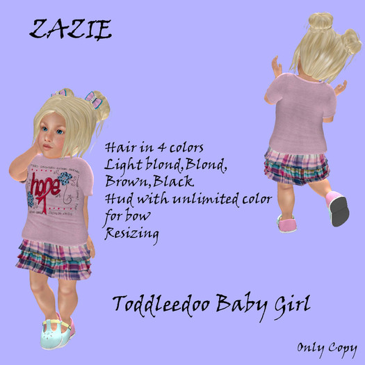 Toddleedoo Hair Zazie demo