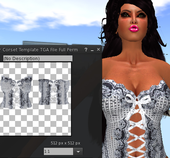 *HB* Corset Template TGA File Full Perm