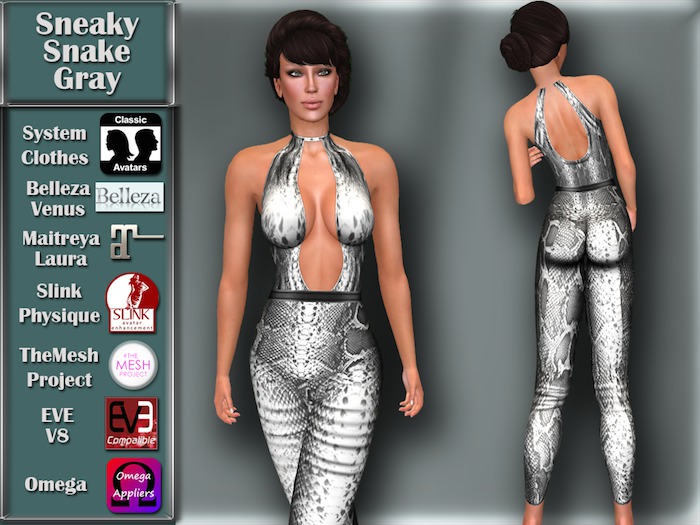 [TKS] BASIC -  Sneaky Snake Gray