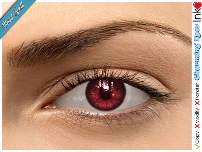 * Inkheart * - Charming Eyes - Blood Spell (3 Sizes System + Me