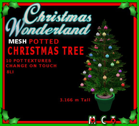 Potted Christmas Tree