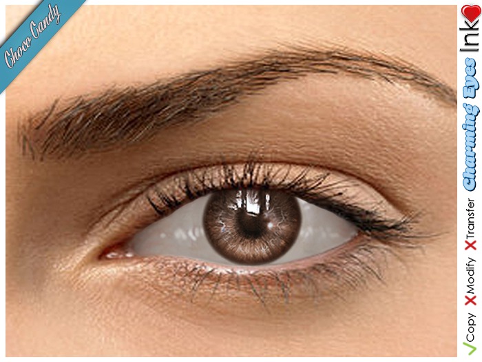* Inkheart * - Charming Eyes - Choco Candy (3 Sizes System + Me