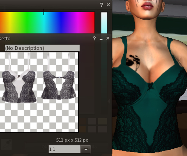 *HB* Corset Tintable Template TGA File Full Perm