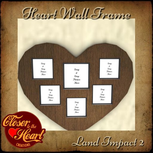 Heart Wall Frame BOXED