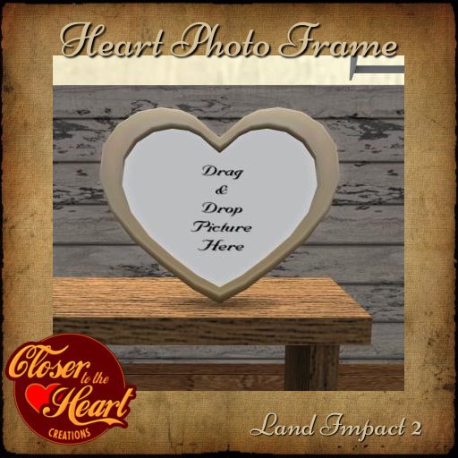 Heart Photo Frame BOXED