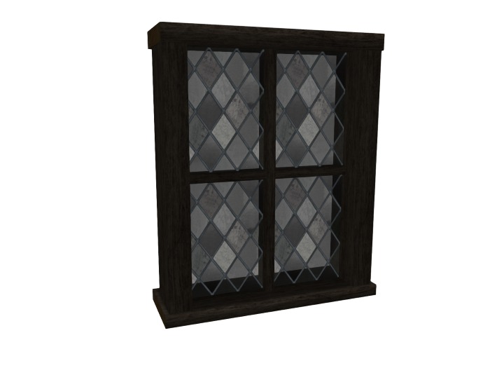 OPQ BelView L04 Quality mesh rustic/medieval/Tudor style window (CMT)