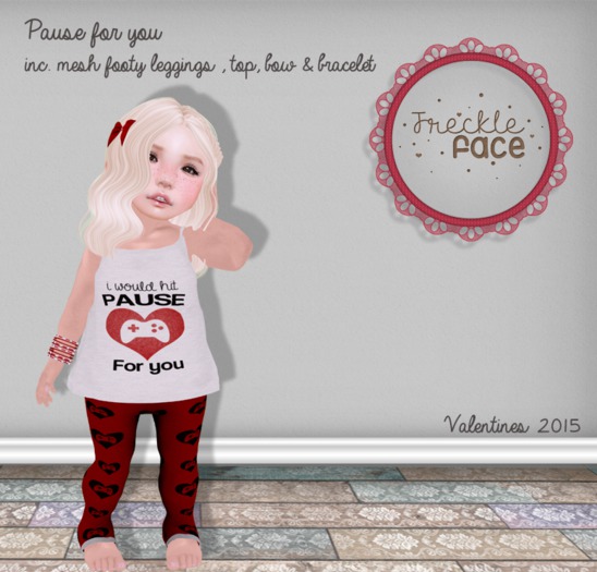 .Freckle face. Pause for you 