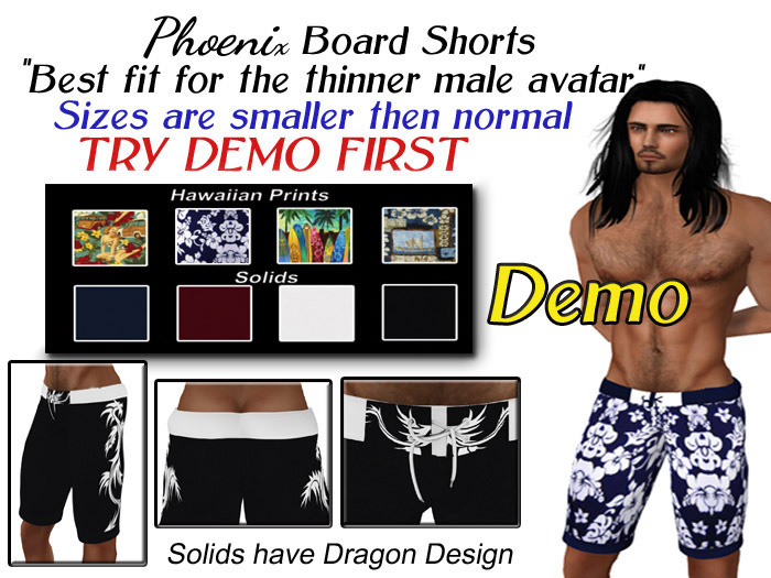 [ASHBURY] Phoenix Board Shorts DEMOS
