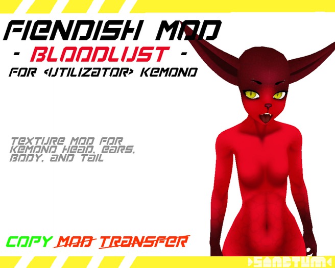 {CB} FIENDISH KEMONO MOD - BLOODLUST [BOX]