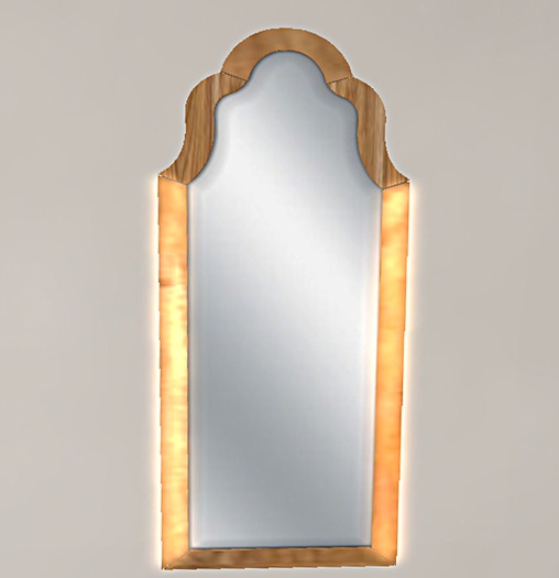 MY light wood MIRROR no tras