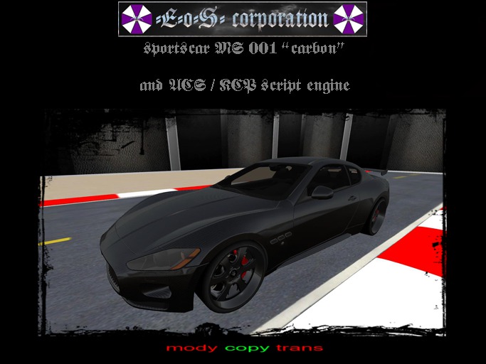 Sportscar MS 001 carbon SP02 BOX