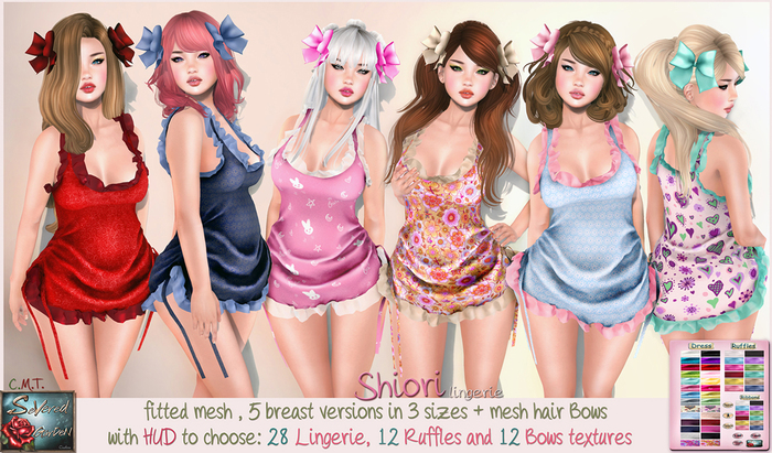DEMO *{ SeVered GarDeN }* SHIORI Lingerie