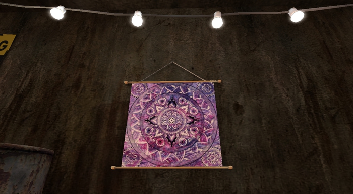 Purple Pattern Indie Scroll