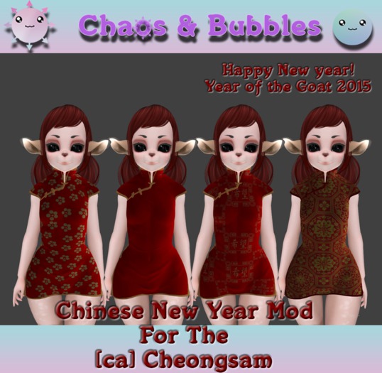 caC - 4 Pack Chinese New Year Mod By Chaos & Bubbles
