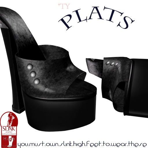 ::TY:: Satin PLats Black