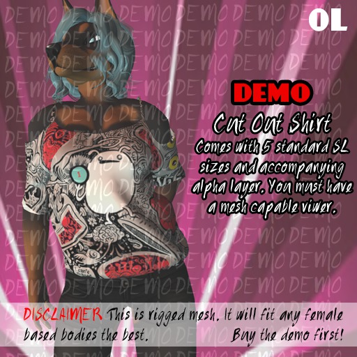 [MH] Cut Out T - DEMO