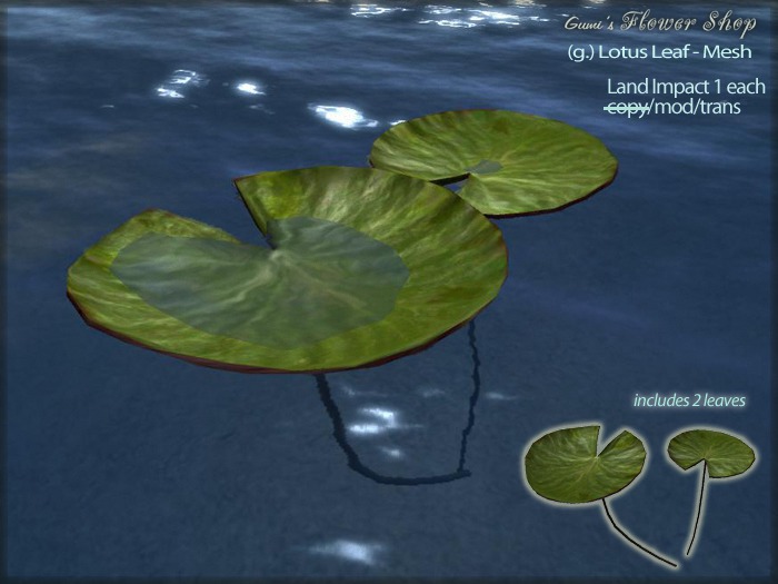 (g.) Lotus Leaf - Mesh