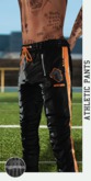 [Mustangs] Athletic Pants - Black