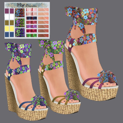 Lace up 60's sandals