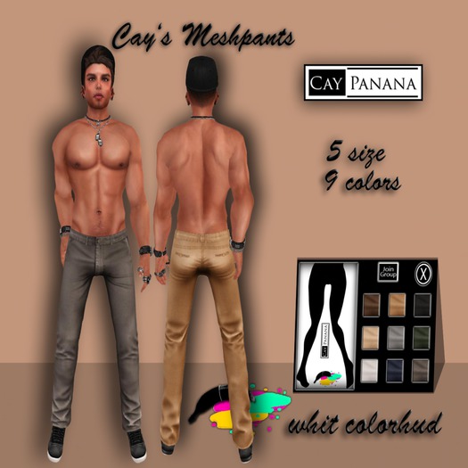 *CPN* Cay's Mesh Pants for Men