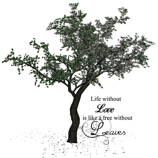 *Daemotie Decal* Life without Love tree
