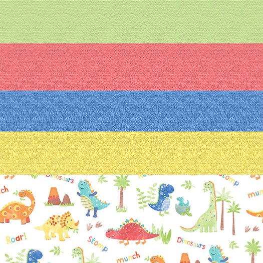Colorful Dinosaurs Wallpaper