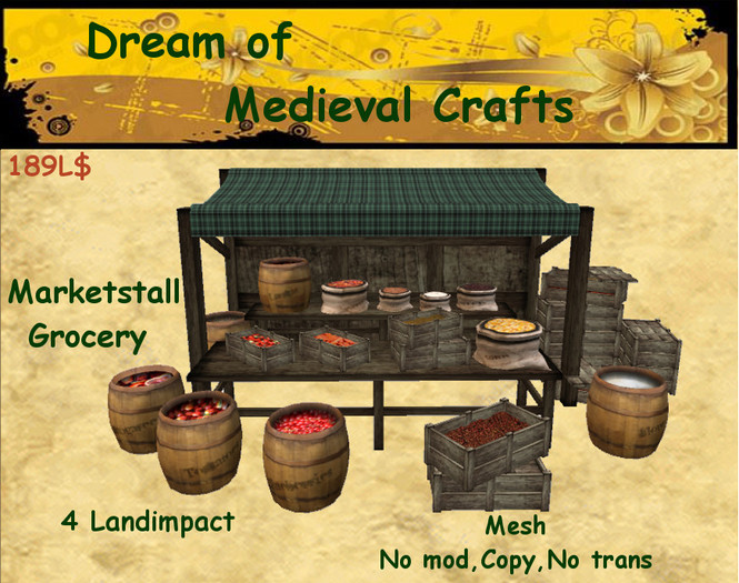 ((*DMC*)) Marketstall Grocery