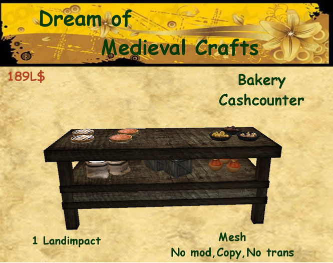 ((*DMC*)) Bakery - Cashcounter