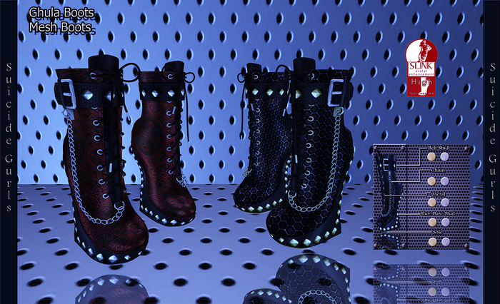 Suicide Gurls - Gulah Boots - Camo