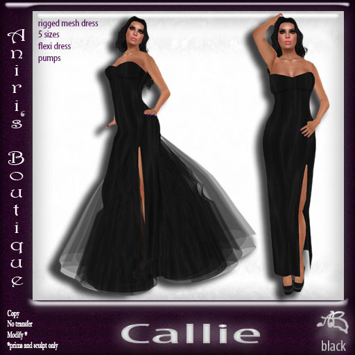 (AB) Callie demo mesh dress 