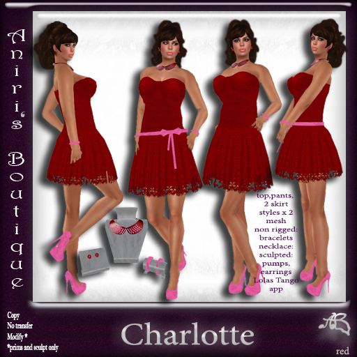 (AB) Charlotte red
