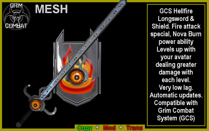 GCS Hellfire Longsword (BOXED)