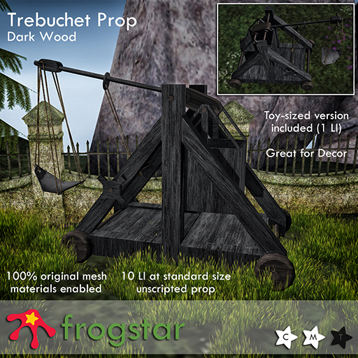 Frogstar - Trebuchet Prop (Dark)