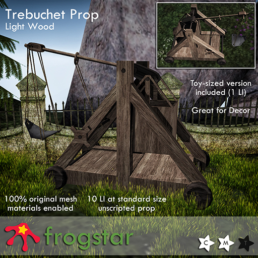 Frogstar - Trebuchet Prop (Dark) BOXED