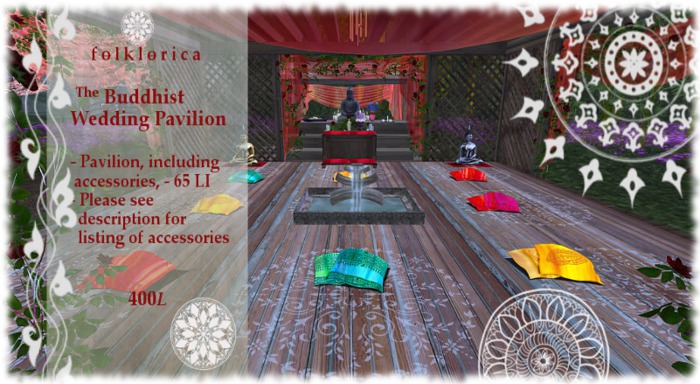 [f] Buddhist Wedding Gazebo Rezzer {Copy/Mod}