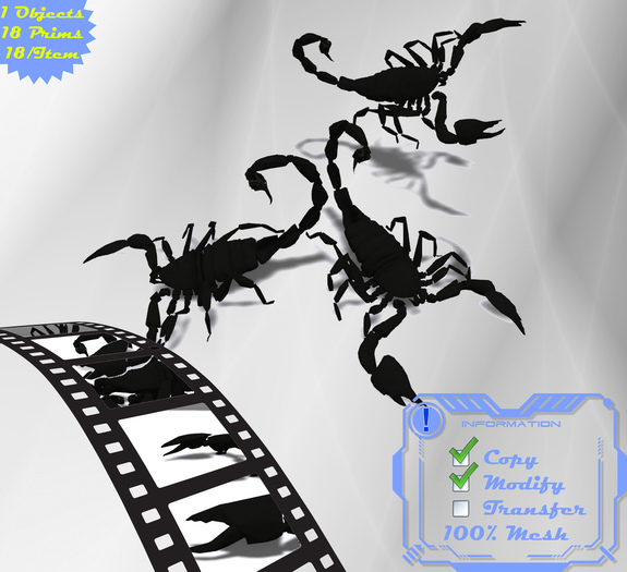 Mesh Scorpion By Perez Falconer Boxed