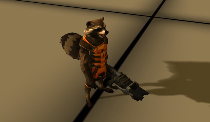 ARM - A Rigged Mesh -  Raccoonz!