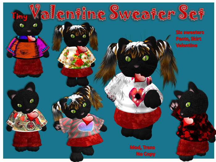 Valentine Sweater Set Tiny