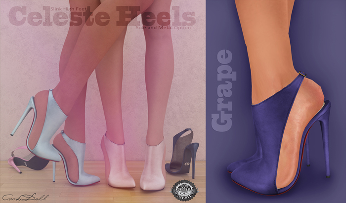 _CandyDoll_Celeste Grape - SLINK HIGH (Feet Not Included)