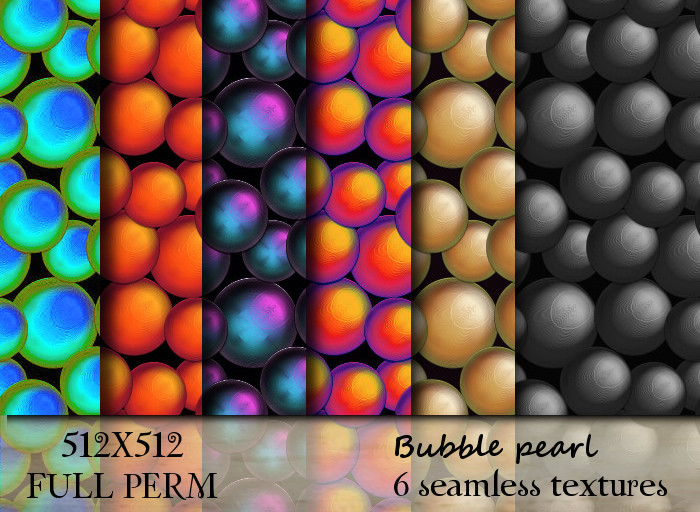 Bublle pearls textures