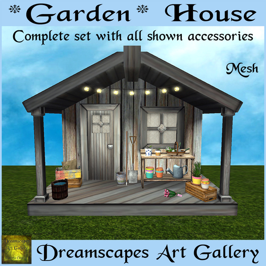 *Garden* House Set
