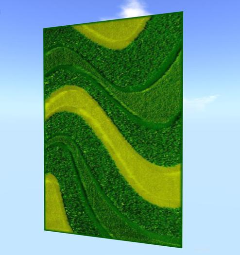 RUG MODERN GREEN-YELLOW 70, V
