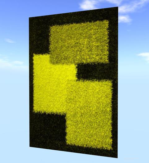 RUG MODERN 66 YELLOW, V